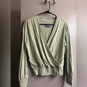 Anthropologie Wrap Top